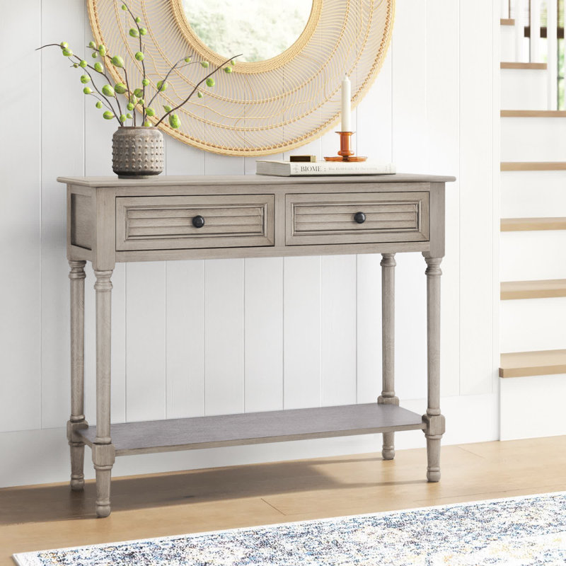 Highland Dunes Amondre 36 Console Table Reviews Wayfair